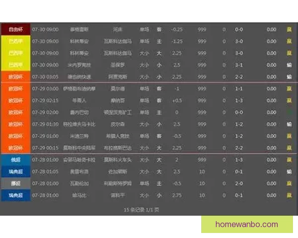 世界杯竞猜盘口预测技巧与趋势分析助你精准投注决策